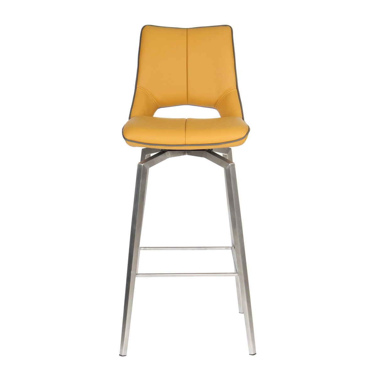 Faux Leather Bar Chair With Swivel Function - Mako