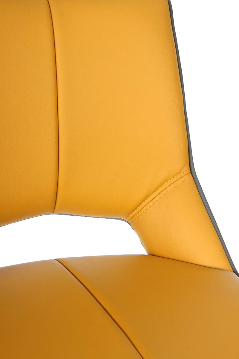 Faux Leather Bar Chair With Swivel Function - Mako