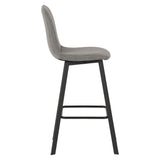 Faux Leather Bar Chairs in Set Of 2 - Quebec