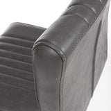 Faux Leather Bar Chairs in Set Of 2 Cantilever - Archer