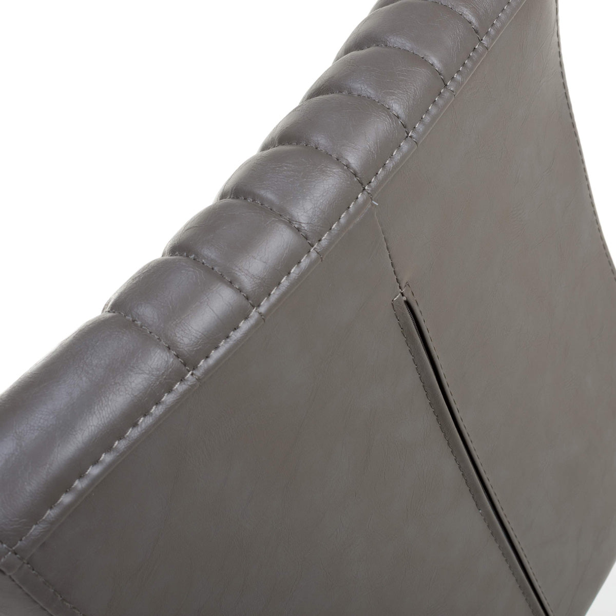 Faux Leather Bar Chairs in Set Of 2 Cantilever - Archer