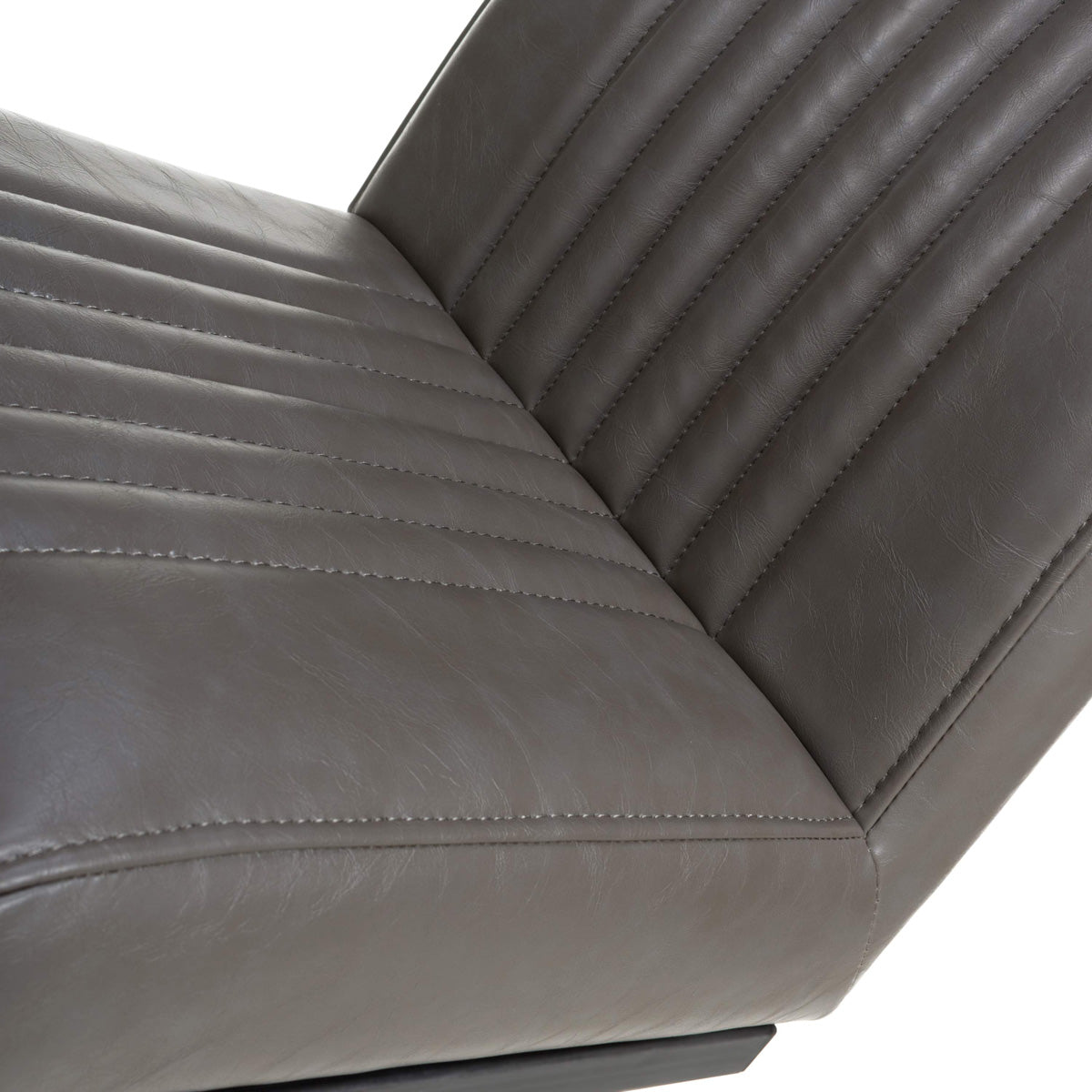 Faux Leather Bar Chairs in Set Of 2 Cantilever - Archer