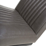 Faux Leather Bar Chairs in Set Of 2 Cantilever - Archer