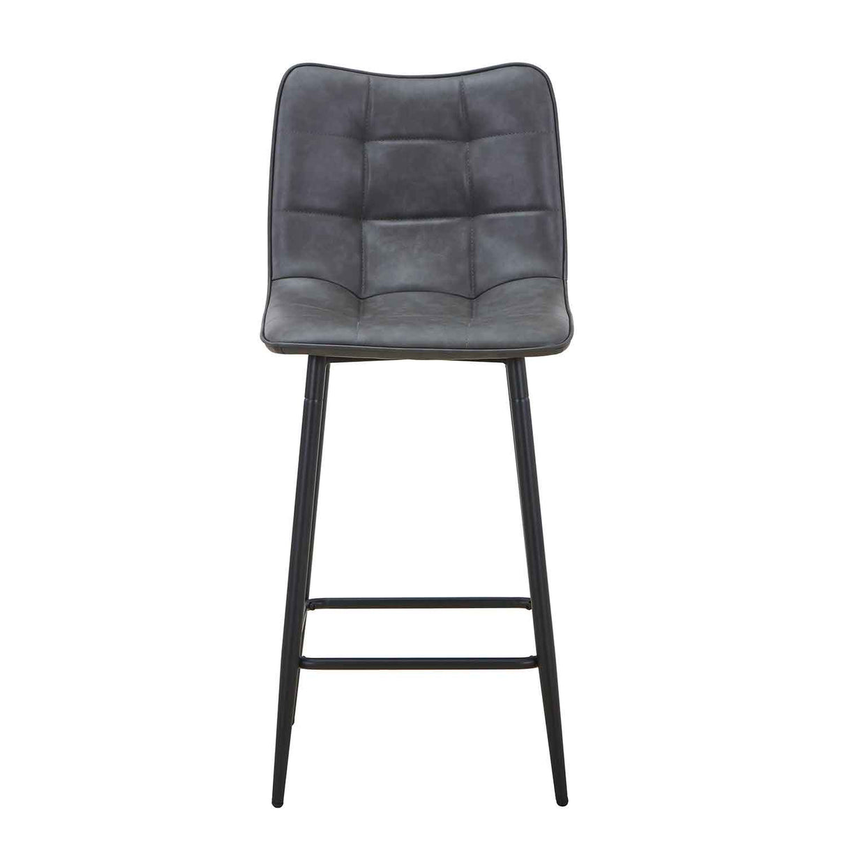 Faux Leather Bar Stool 42cm Wide - Alnwick