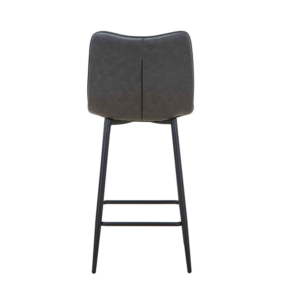 Faux Leather Bar Stool 42cm Wide - Alnwick