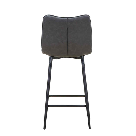 Faux Leather Bar Stool 42cm Wide - Alnwick