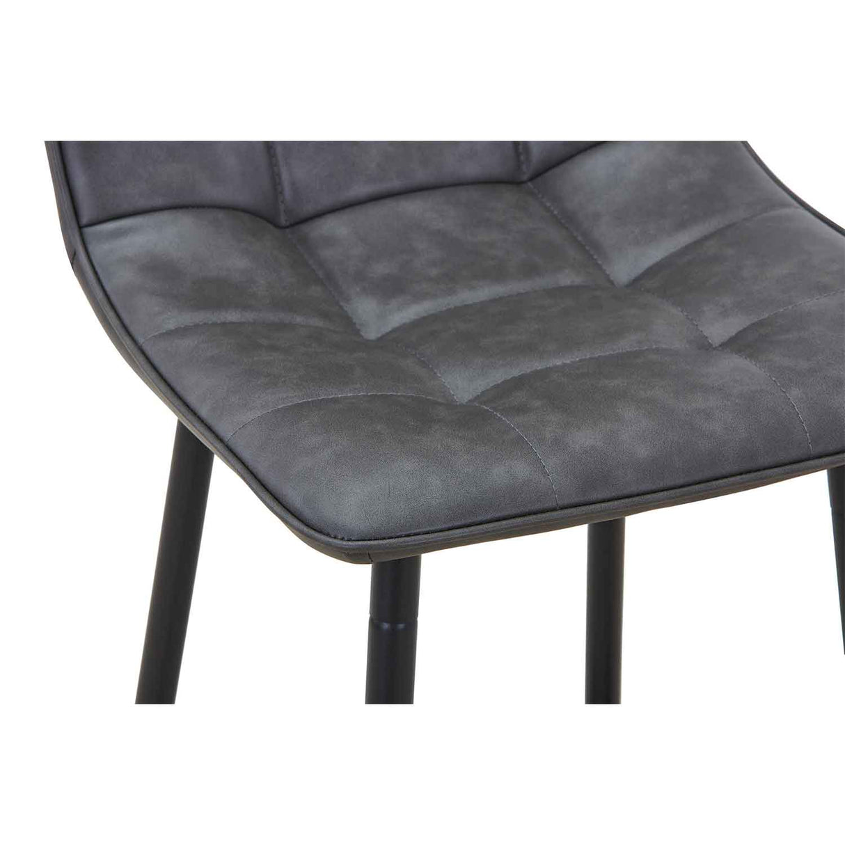 Faux Leather Bar Stool 42cm Wide - Alnwick