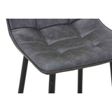 Faux Leather Bar Stool 42cm Wide - Alnwick