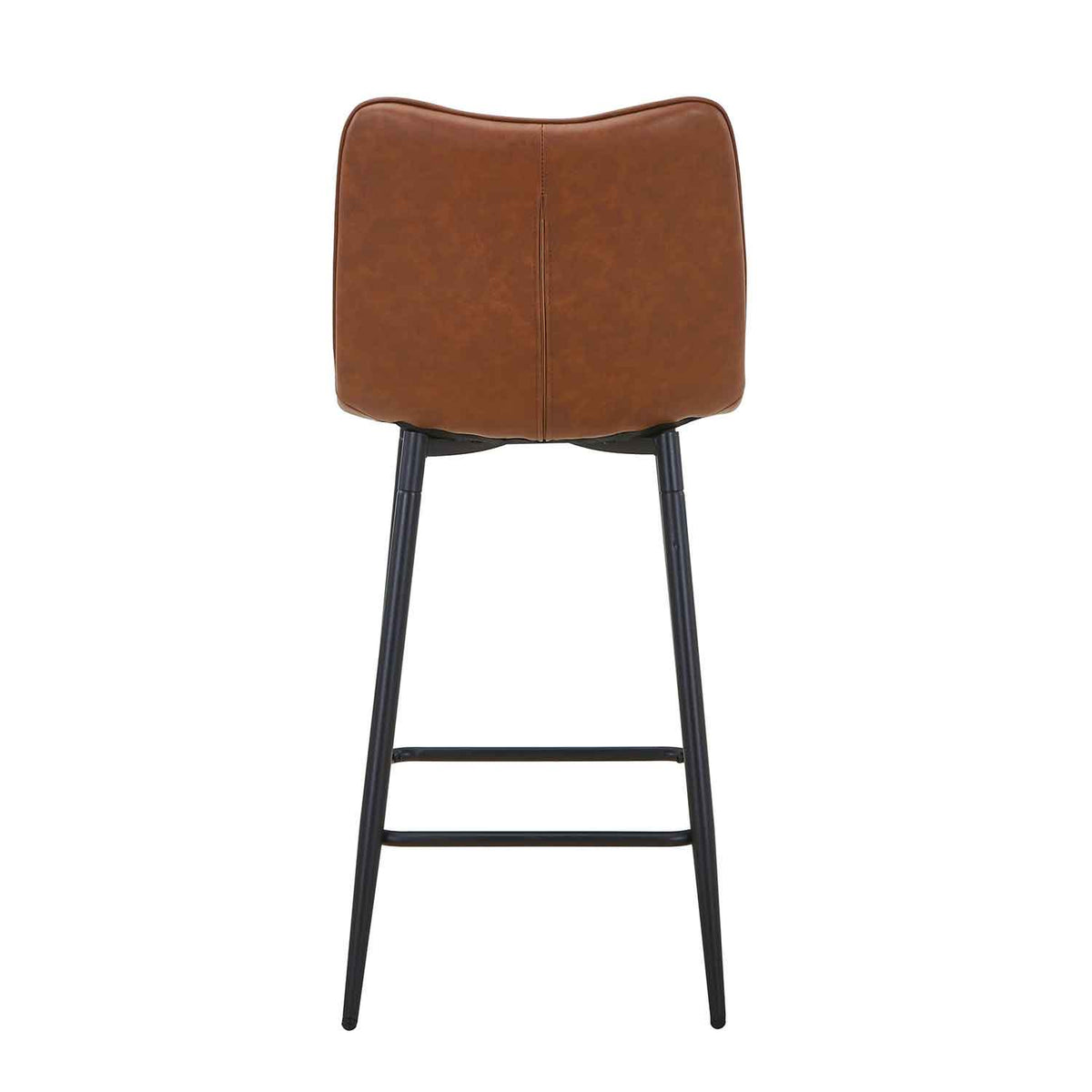 Faux Leather Bar Stool 42cm Wide - Alnwick