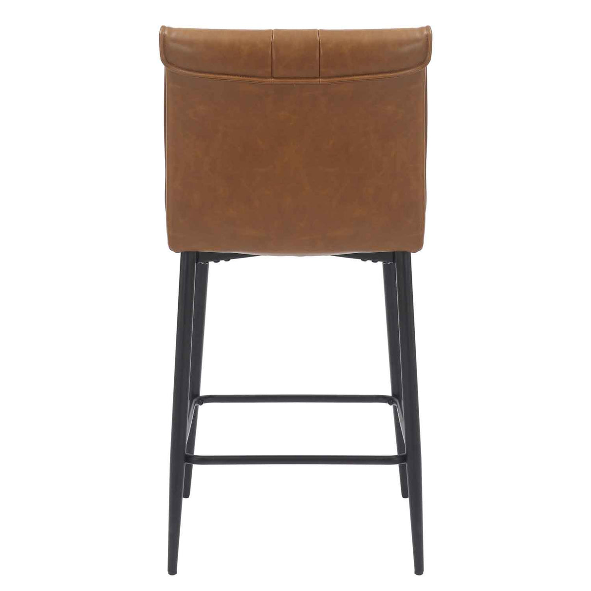 Faux Leather Bar Stools 47cm Wide in Set Of 2 - Lansdowne