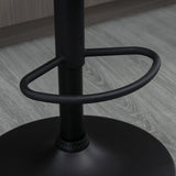 Faux Leather Bar Stools 57cm Wide in Set Of 2 - Velmora
