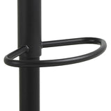 Faux Leather Bar Stools in Set of 2 With Swivel Function - Owen