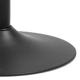 Faux Leather Bar Stools Without Back in Set of 2 - Finch