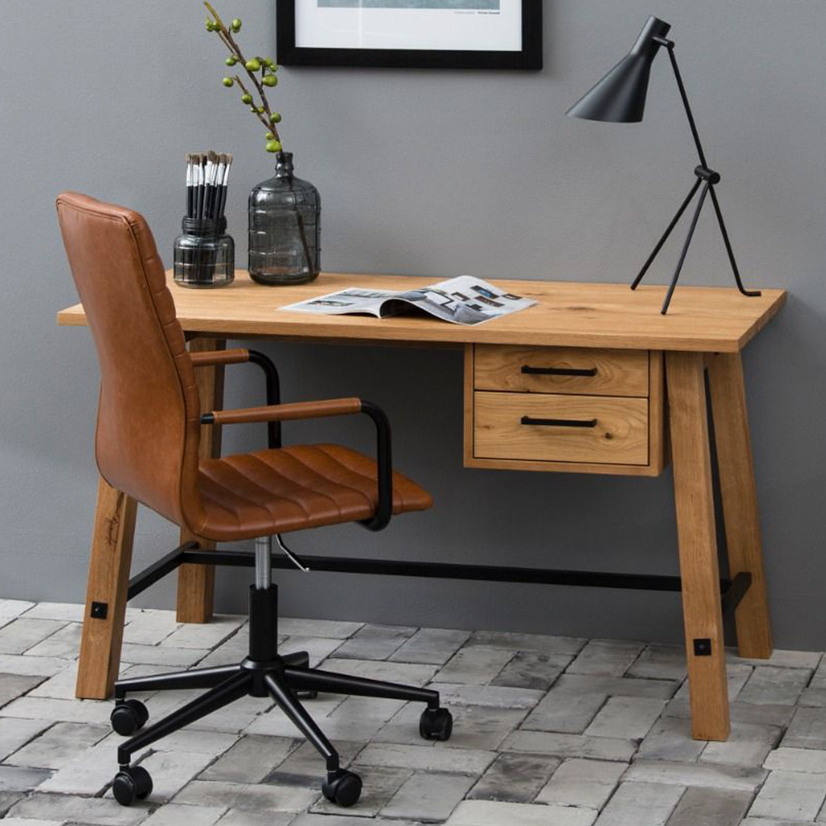 Faux Leather Chair for Home And Office - Winslow