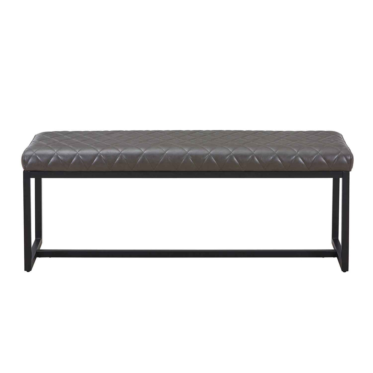 Faux Leather Dining Bench 120cm Wide - Warwick
