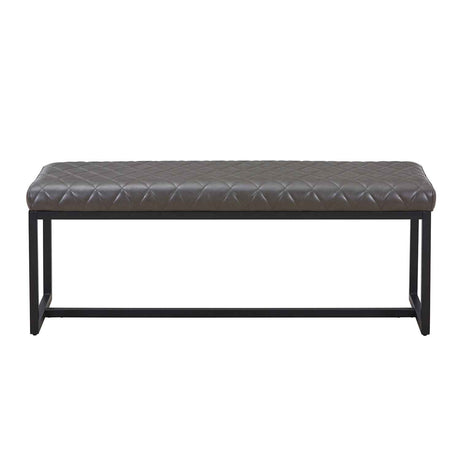 Faux Leather Dining Bench 120cm Wide - Warwick
