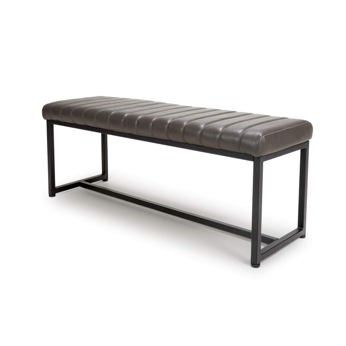 Faux Leather Dining Bench - Archer