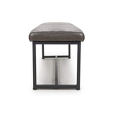 Faux Leather Dining Bench - Archer