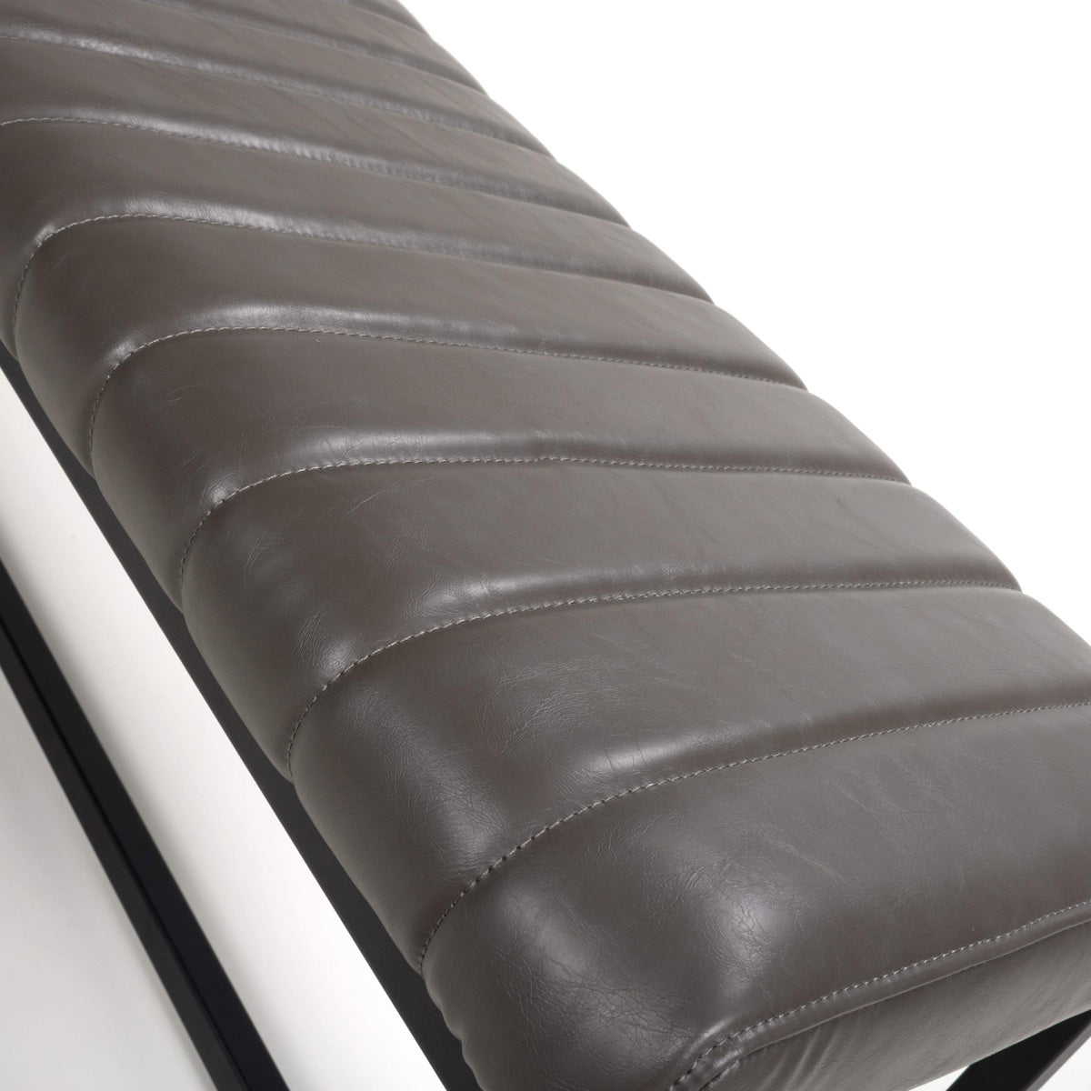 Faux Leather Dining Bench - Archer