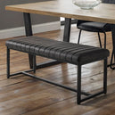 Faux Leather Dining Bench for 2 Seater - Soho