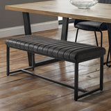 Faux Leather Dining Bench for 2 Seater - Soho
