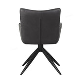 Faux Leather Dining Chair With Armrests - Franca
