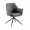 Faux Leather Dining Chair - Azure