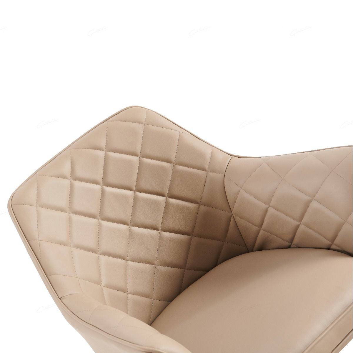 Faux Leather Dining Chair - Azure