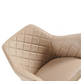 Faux Leather Dining Chair - Azure