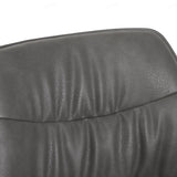 Faux Leather Dining Chair With Swivel Function - Berlish