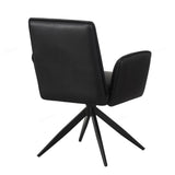 Faux Leather Dining Chair With Swivel Function - Eclat