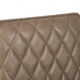 Faux Leather Dining Chair With Swivel Function - Eclat