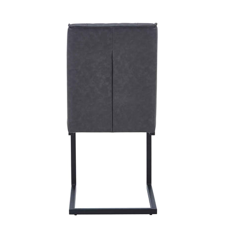 Faux Leather Dining Chairs 44.5cm Wide in Set Of 2 - Warwick