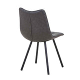 Faux Leather Dining Chairs 46cm Wide in Set Of 4 - Alnwick