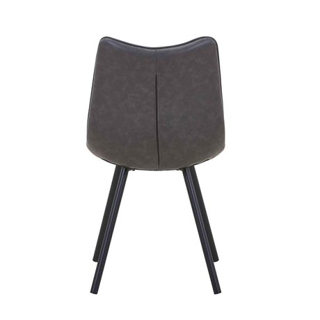 Faux Leather Dining Chairs 46cm Wide in Set Of 4 - Alnwick