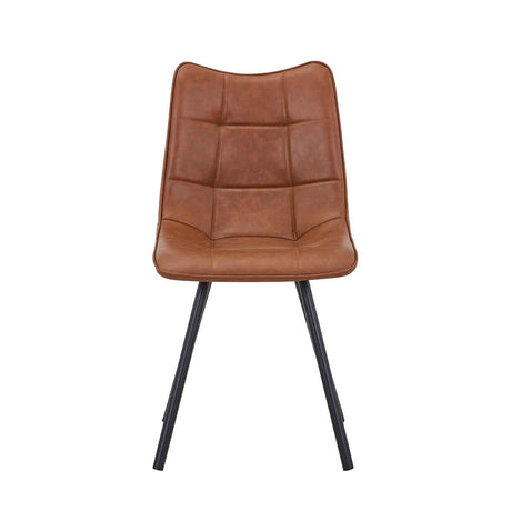 Faux Leather Dining Chairs 46cm Wide in Set Of 4 - Alnwick