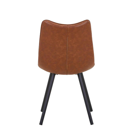 Faux Leather Dining Chairs 46cm Wide in Set Of 4 - Alnwick