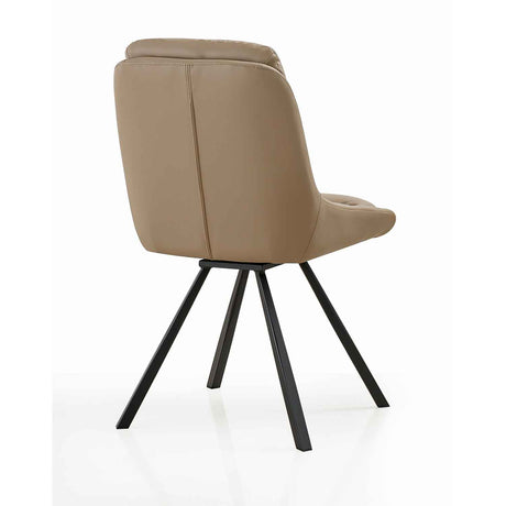 Faux Leather Dining Chairs 47cm Wide in Set Of 2 - Arnhem