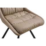 Faux Leather Dining Chairs 47cm Wide in Set Of 2 - Arnhem