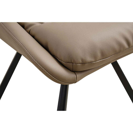 Faux Leather Dining Chairs 47cm Wide in Set Of 2 - Arnhem