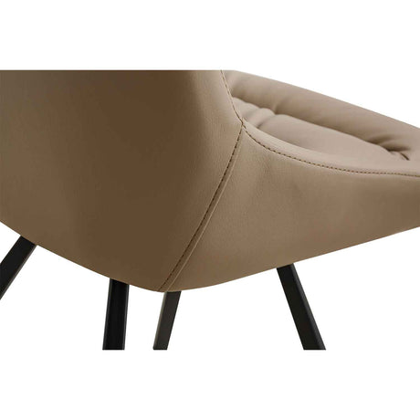 Faux Leather Dining Chairs 47cm Wide in Set Of 2 - Arnhem