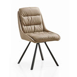 Faux Leather Dining Chairs 47cm Wide in Set Of 2 - Arnhem