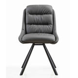 Faux Leather Dining Chairs 47cm Wide in Set Of 2 - Arnhem