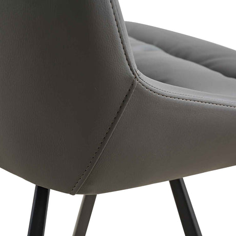Faux Leather Dining Chairs 47cm Wide in Set Of 2 - Arnhem