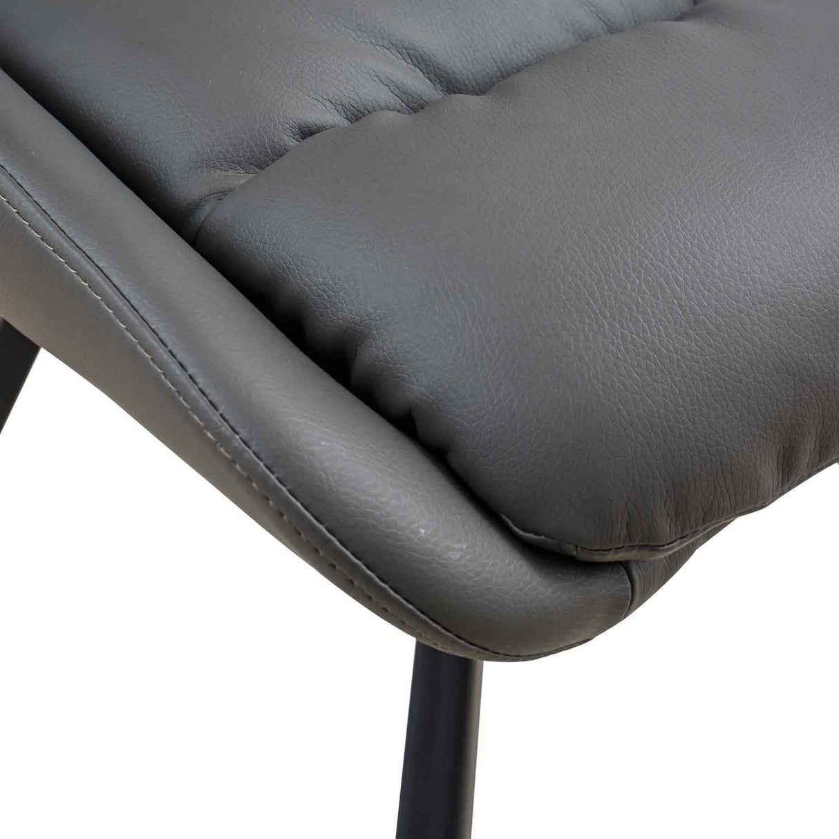 Faux Leather Dining Chairs 47cm Wide in Set Of 2 - Arnhem