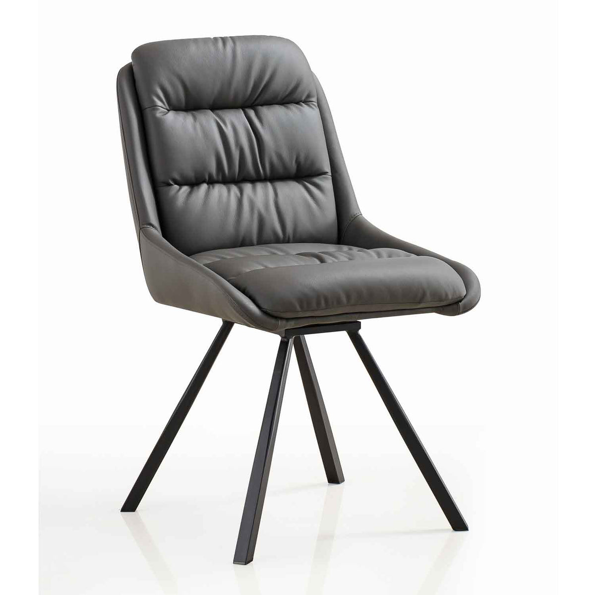 Faux Leather Dining Chairs 47cm Wide in Set Of 2 - Arnhem