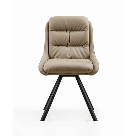 Faux Leather Dining Chairs 47cm Wide in Set Of 2 - Arnhem