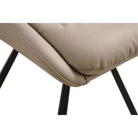 Faux Leather Dining Chairs 47cm Wide in Set Of 2 - Arnhem
