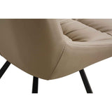 Faux Leather Dining Chairs 47cm Wide in Set Of 2 - Arnhem