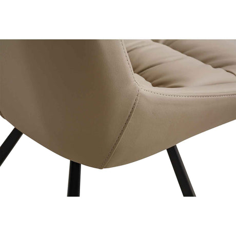 Faux Leather Dining Chairs 47cm Wide in Set Of 2 - Arnhem